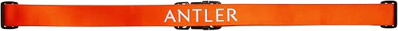 ANTLER Luggage Strap for Suitcases - Travel Accessories, Adjustable, Easy ID & Personalization, Heavy Duty & Durable, 67 in x 1.4 in - Coral Orange