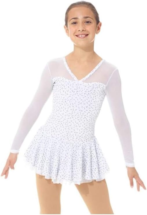 Mondor 12931 Frost Glitter Velvet Dress