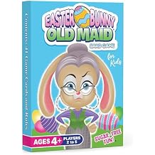 Arizona GameCo Easter Bunny Old Maid Card Game for Kids Ages 4-8, Kids Card Game, Family Card Game, Easter Basket Stuffer, Easter Gift for Boys and Girls