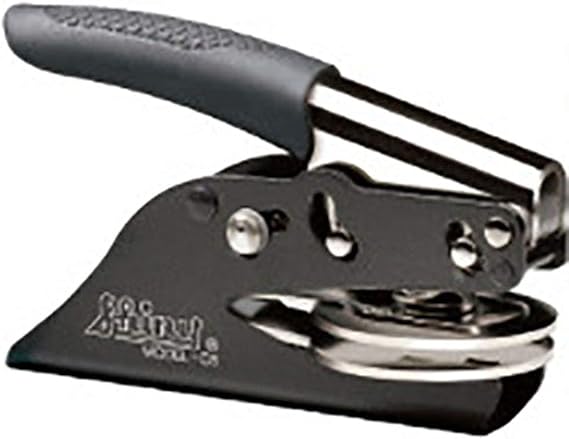 New Jersey Notary Seal Embosser | Premium (Black)
