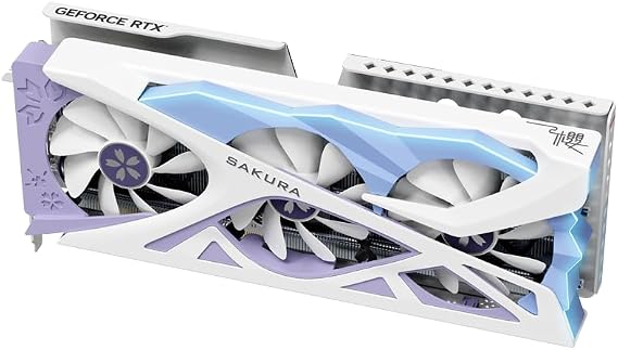 Yeston Sakura Nvidia GeForce RTX 5070 SA Graphics Card GDDR 7 12G 192-bit Game GPU