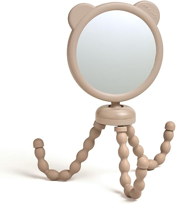 Itzy Ritzy Stroller Mirror, 360 Swivel Baby Stroller Accessory (Bear)