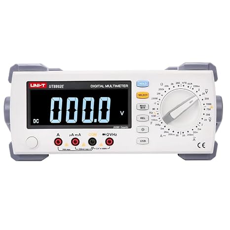 UNI-T UT8802E UT8803E UT8804E UT8805E Bench programmable Multimeter Ture RMS High Precision up to 200000 Counts 5 1/2 Multimeter 4.3 Inch(UT8804E)