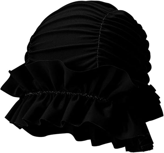 Non-Slip Swimming Cap, Breathable Elastic Bath Cap | Comfortable lightweight bathing cap for men and women. Non-slip, breathable, elastic fit design.