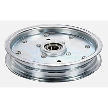 Flat Idler Pulley Compatible Replacement for John Deere Codes AUC10172, GY22355