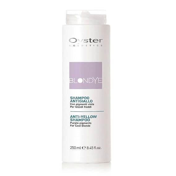 Oyster Anti-Yellow Shampoo | Neutralising unwanted Yellow Tones | BLONDYE