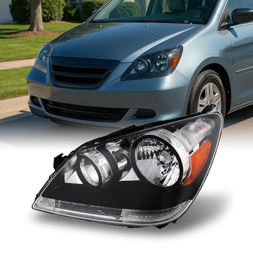 AKKON - For 2005 2006 2007 Honda Odyssey Headlight Front Head Lamp DriverLeft Side Direct Replacement