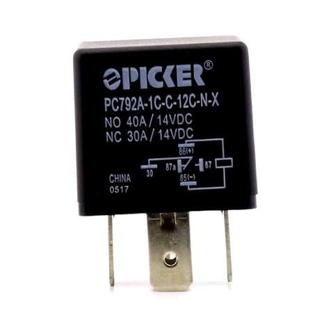 PC792A-1C-C-12C-N-X Picker Relay