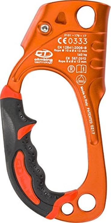 Climbing Technology Quick'Up+ Ascender, Right Hand,Orange