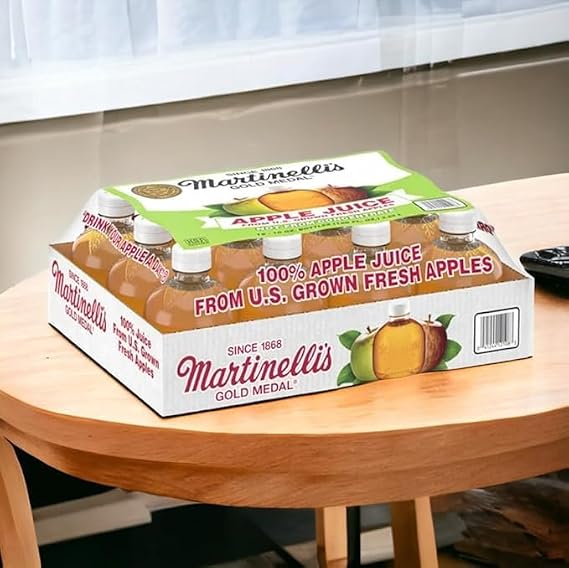 %100 Organic Apple Juice, 10 Fl Oz (Pack of 12)