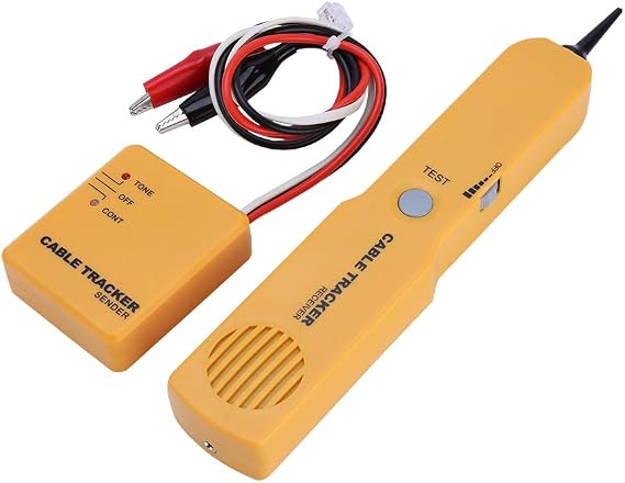 Portable Circuit Tester, Power Circuit Probe Kit Tone Generator Probe Tracer Find & Trace Wires and Cables Automotive Wire Tracer for Test Circuit Continuity
