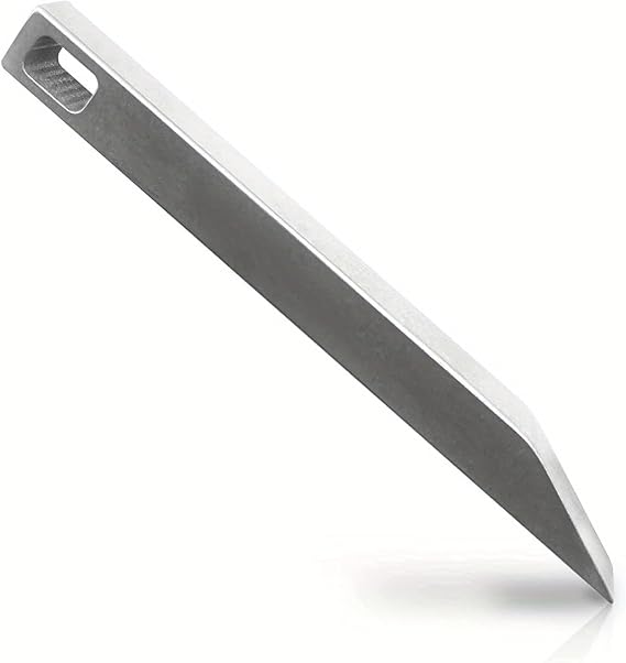 1 PCS EDC Pry Bar Sturdy Mini Pry Bar EDC Tool, Stainless Steel Prybar, Prybar Keychain Multitool, Key Chain Pry Tool for Every Day Carry, Scraping, Opening Boxes and Light Leverage