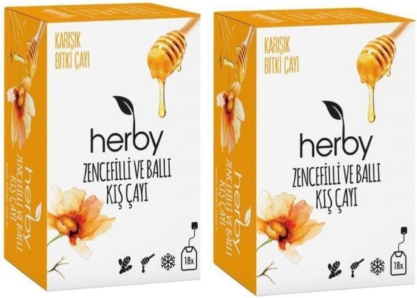 Herby Zencefil Ballı Kış Çayı 2li