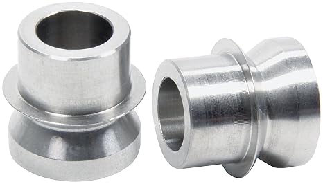 Pair 1" to 3/4" Bore Misalignment Spacer Mounting Width 3" | Heim Joint Rod End Misalignment Spacer | Suspension, Steering & Off-Road Fabrication