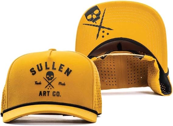 Sullen Salt River Snapback Tattoo Lifestyle Hat Adjustable Breathable 6 Panel Hat