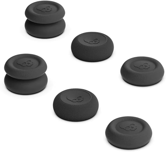 EBayin ROG Ally Skull & oc. Thumb Grip Set FPS CQC Joystick Cap Thumbstick Cover for Steam Deck ROG Ally