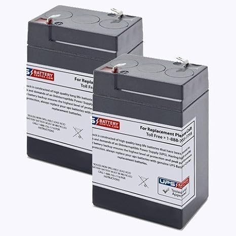 6V 4.5AH SLA Battery Replacement for Ritar RT645-2 Pack