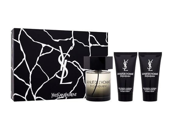 Yves Saint Laurent YSL Nuit Homme 3.4 EDT + 1.7 S/G X 2 (129769)