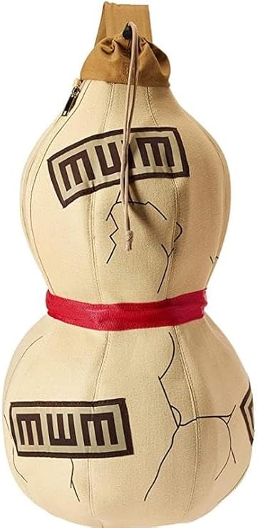 Anime World Naruto Gaara's Gourd Sand Bag Gaara Backpack Gym Backpack