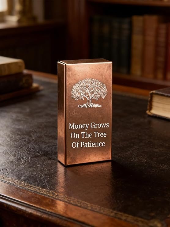Solid Copper Bar 1 KG (2.2LBS) Collectible Ornament 99.9% Pure Copper (Cu 999) Bar Decorative Collectible Gift for Desk Display Educational Use (Copper B)