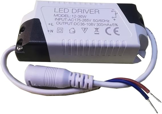 Led Panel Light Driver 12-50w 8-24w External Isolation Constant Current DC Head Panel Light Power Supply(12-36W)