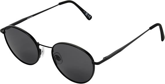 Dockers Men's Elliot Sunglasses Round, Black, 51mm