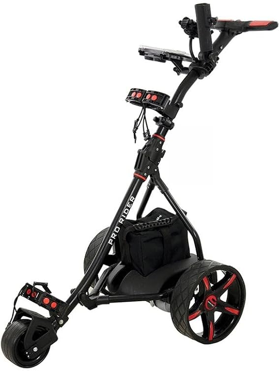 Electric Golf Trolley (Black & Red)