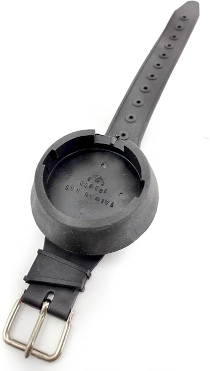 Scuba Diving Wrist Mount Rubber Boot for Compass Module 2.5" Underwater Navigation