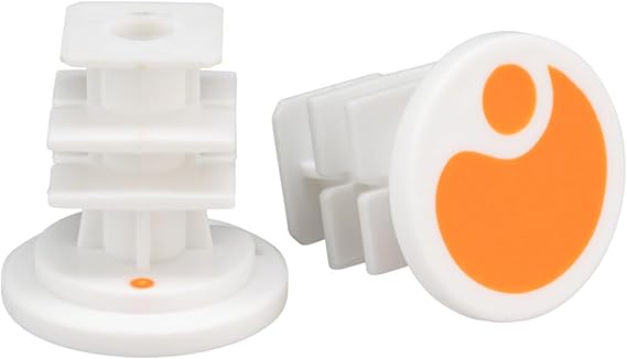 Ergon End Plugs for GA2/GA2Fat/GA3: Orange