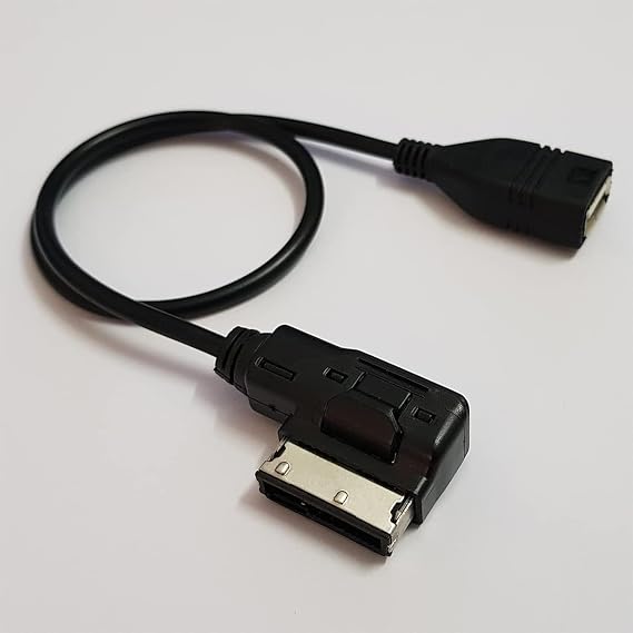 AMI MMI MDI Adapter Cable to USB Flash Drive, Media Interface Music Compatible with Audi Volkswagen Mercedes