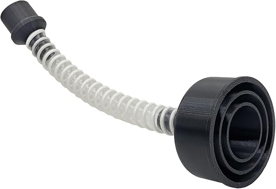 A/C Drain Lines Cleaner Tool: Easy - Use, Fits Most Sizes, with Visible Tube for Wet Vac Attachment