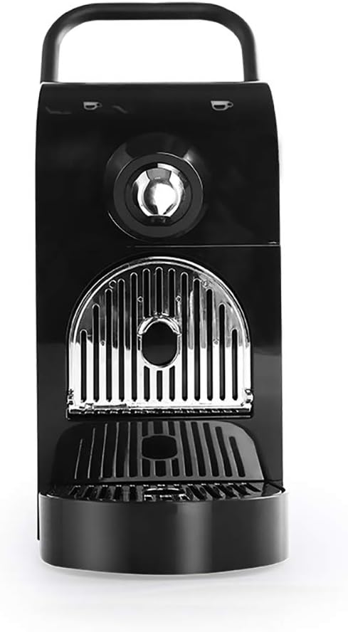 Small Coffee Machine Automatic Household Capsule Coffee Machine Single Serve Coffee Maker Self-Cleaning Coffee Maker Fast Brew Technology Black
