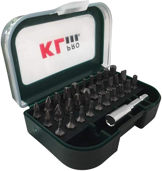 KL PRO KLBS30A 31 Parça Profesyonel Vidalama Uç Seti