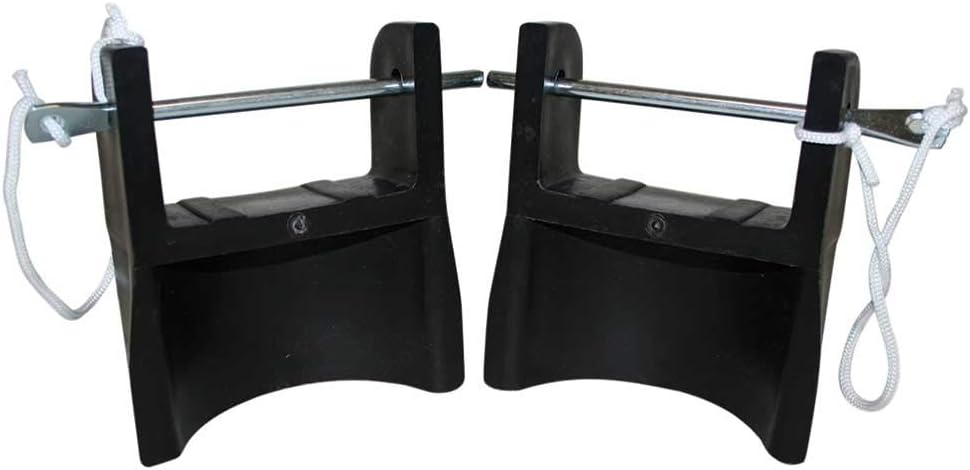 ROMA Competition Jump Cups Pair, Black
