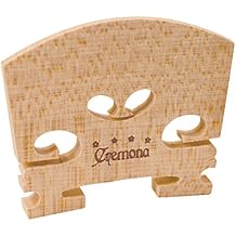 Cremona VP-204 4-star Violin Bridge,Natural