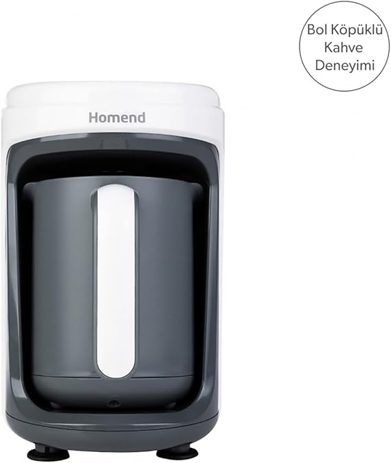 Homend Pottoman 1830h Bulut Kremi Türk Kahve Makinesi