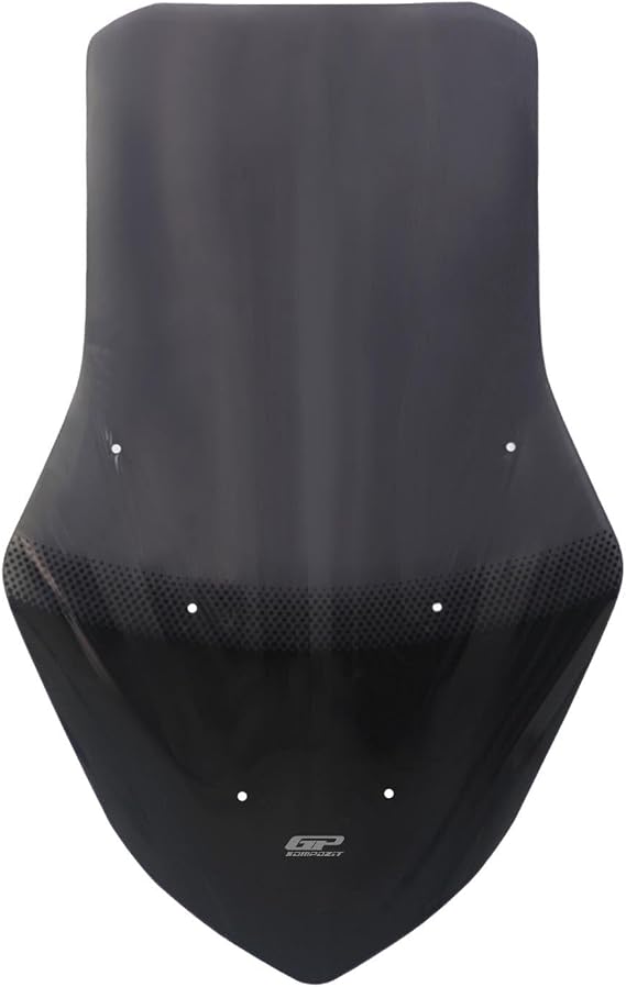 GP Kompozit Yamaha NMAX 125 / NMAX 155 2021-2023 72 cm için Uyumlu Braketli Touring Ön Cam Ön Cam