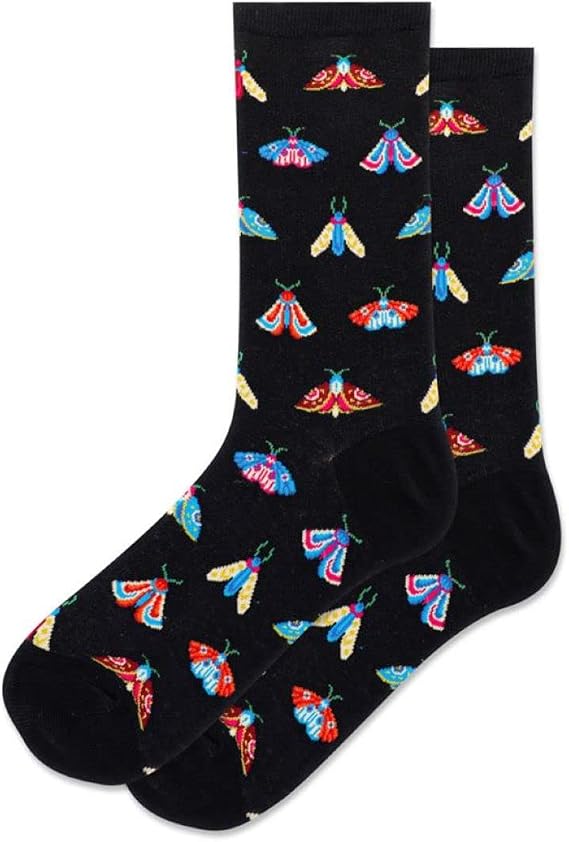 HOTSOX Women's Bugs Crew Sock