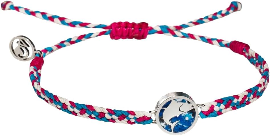 4ocean Ocean Microplastic Bracelet - Removes 1 Pound of Ocean Plastic - Adjustable, Unisex, Handmade with Recycled Microplastics - Supports Ocean Conservation