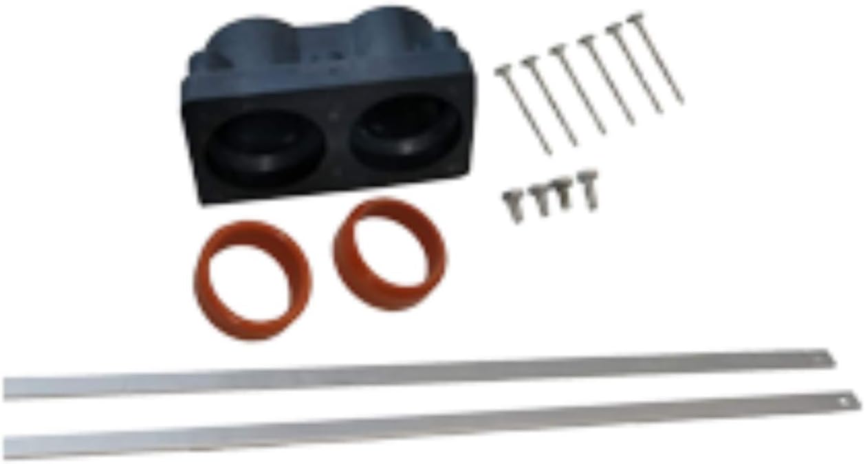 Hot Spring End Cap, Heater 2 Barrel 78077, black