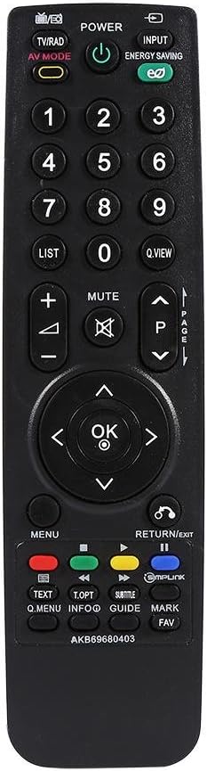 AKB69680403 Remote Control Replacement for Smart TV, Universal Remote Control Replacement for AKB69680403 TV