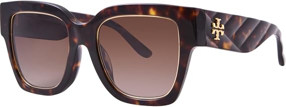 Tory Burch Sunglasses TY 7180 U 172813 Dark Tortose, Dark Tortose, 52/20/140