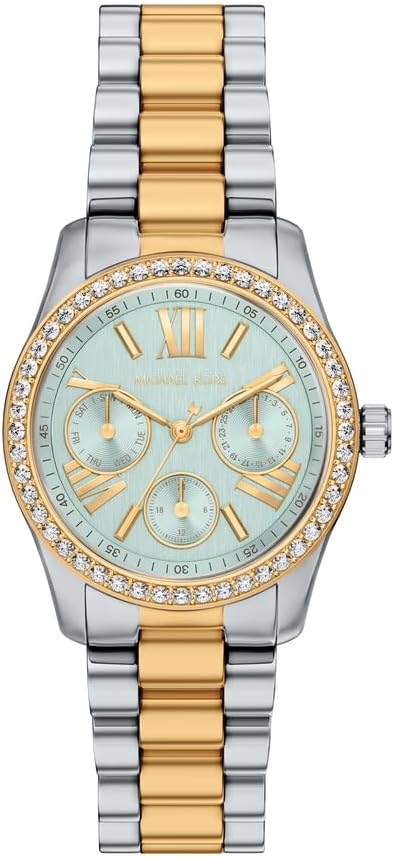 Michael Kors Lexington Women's 34MM Two Tone Stainless Steel Watch, MK7609