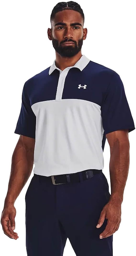 Under Armour Performance 3.0 Colorblock Polo With Custom Embroidery