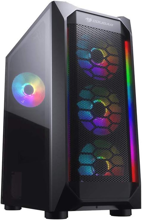 COUGAR MX410 Mesh-G RGB Powerful Airflow and Compact Mid-Tower Case