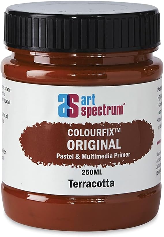 Art Spectrum Colourfix Sanded Pastel Ground - Terracotta 250ml Jar