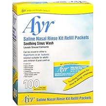 Ayr Sinus Rinse Refill Packets 100 Each (Pack of 4)