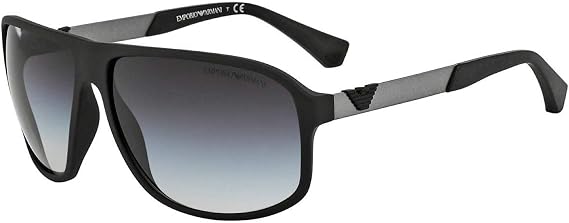 Emporio Armani mens Ea4029 Square Sunglasses