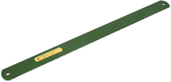 Aexit Green HSS Blades 550mm Working Length Power Hacksaw Blades 45mm x 2.5mm Circular Saw Blades x 6.3mm