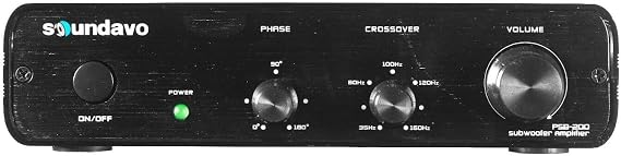 PSB-200 Subwoofer Amplifier with Crossover/Phase Control - 200W